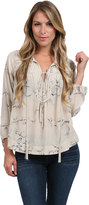 Thumbnail for your product : Rebecca Taylor Aristotle Blouse in Oyster