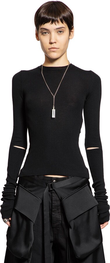 Ann Demeulemeester Lyell Sweater in Superfine Merino knit