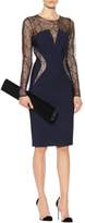 Thumbnail for your product : Thierry Mugler Lace-panelled jersey dress