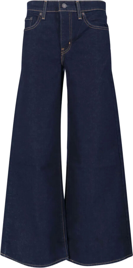 Levi's Cotton Wide-Leg Jeans