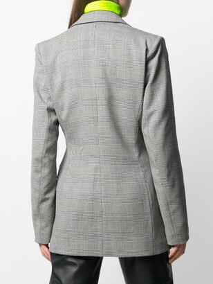 Unravel Project Checked Blazer