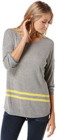 Thumbnail for your product : C&C California Intarsia Knit Stripe Pullover