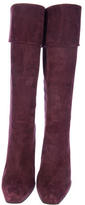 Thumbnail for your product : CNC Costume National Knee-High Suede Boots