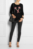 Thumbnail for your product : Markus Lupfer Maracas sequined merino wool sweater