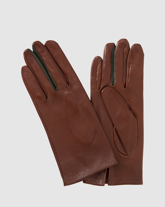 Kate & Confusion Women's Brown Gloves - Wanderer Ladies Leather Gloves