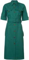 Thumbnail for your product : Derek Lam Short Sleeve Utility Shirt Dress