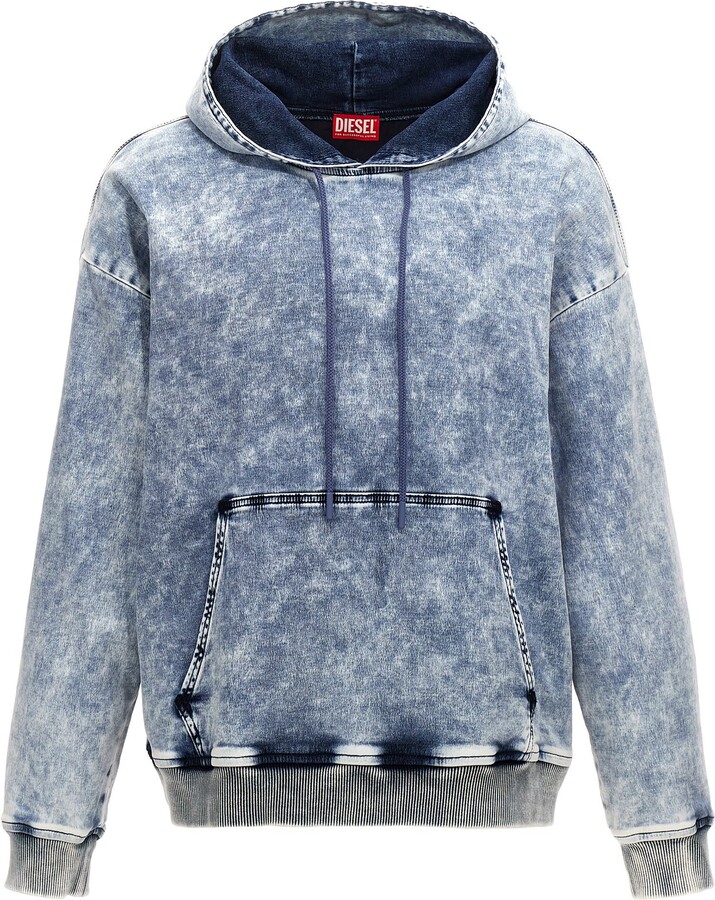 Diesel 'd-um-rib-s2 Track' Hoodie - ShopStyle