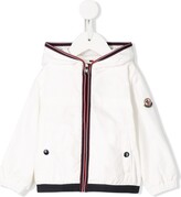 Thumbnail for your product : Moncler Enfant Anton stripe detailed jacket
