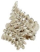 Thumbnail for your product : Charlotte Russe Rhinestone Fern Statement Ring