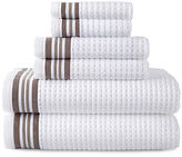 Thumbnail for your product : JCPenney Home Quick-Dri 6-pc. Striped Bath Towel Set