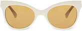 Thumbnail for your product : Norma Kamali Oval eye sunglasses