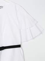 Thumbnail for your product : Douuod Kids TEEN layered frill blouse