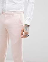 Thumbnail for your product : Heart & Dagger skinny wedding suit pants in herringbone tweed
