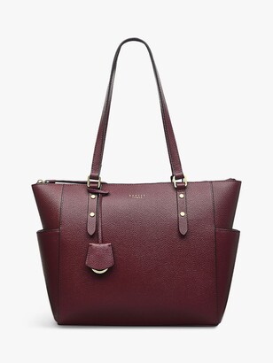 dempsey carryall in signature jacquard with stripe and coach patch