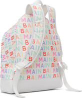 Thumbnail for your product : Balmain Kids Multicolor Logo Backpack