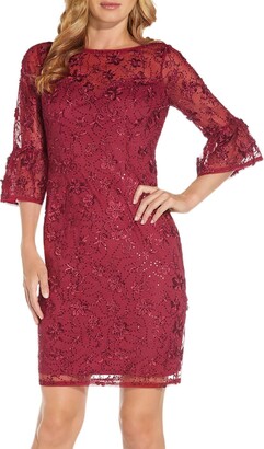 Adrianna Papell Women's Red Dresses | ShopStyle
