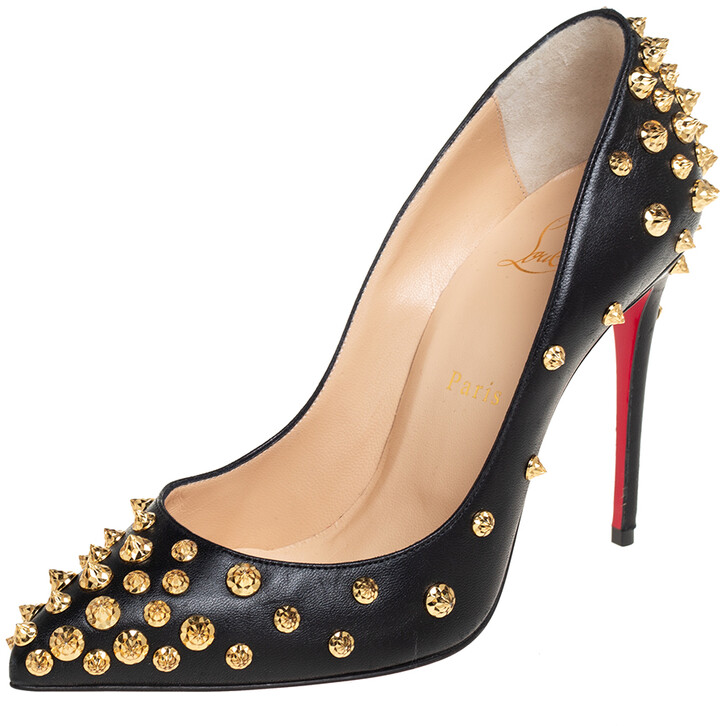 christian louboutin heels with spikes