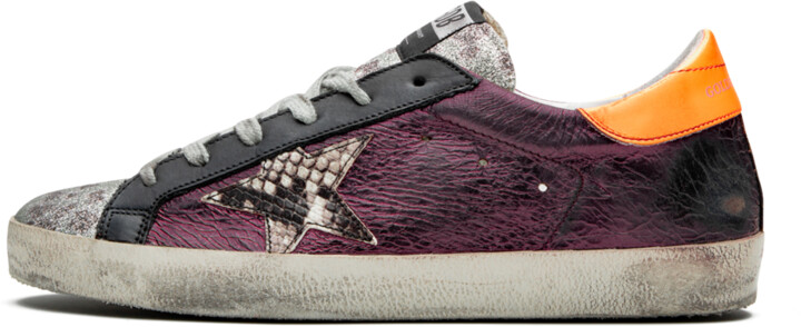golden goose leopard glitter