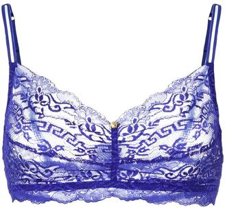 Versace lace full cup bra