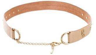 Dolce & Gabbana Logo Waist Belt