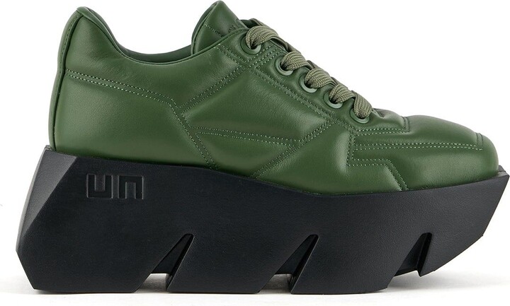 United Nude Green Bull Puffy Sneaker - Combat