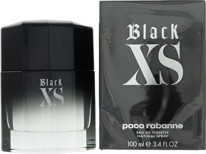 Paco Rabanne Men's 3.4Oz Black Xs Edt Spray