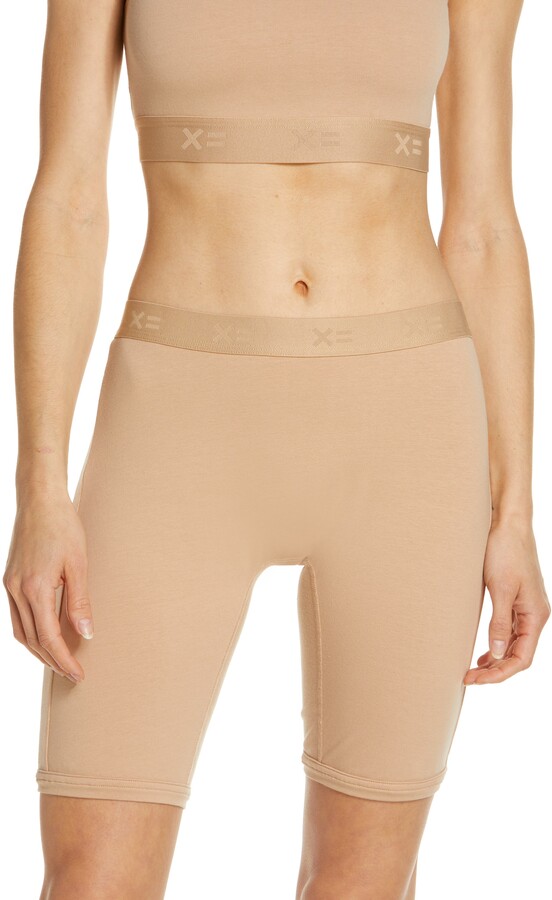 TomboyX 9 Boxer Briefs, Micromodal Ultra-Soft Underwear, All Day Comfort  -X-Small/Chai at  Women's Clothing store