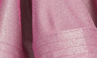 Mac Duggal Sleeveless Sparkle Metallic Fit & Flare Dress