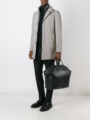 Herno double lapel zipped jacket - men - Cotton/Acrylic/Polyamide/Polyester - 52