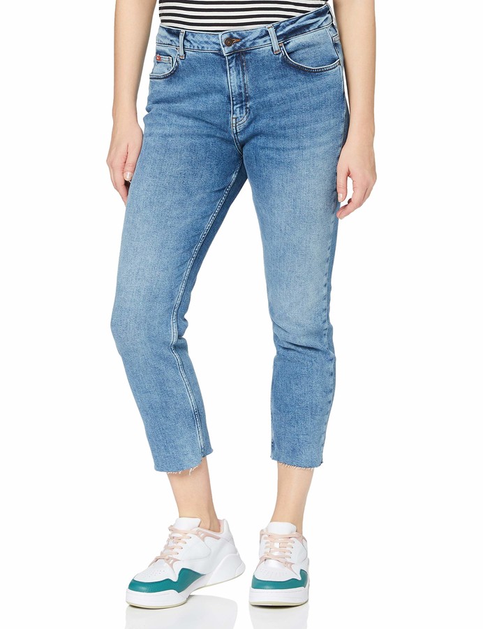 lee cooper cropped jeans