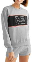 Thumbnail for your product : P.E Nation Invictus Oversized Paneled Cotton-jersey Sweatshirt