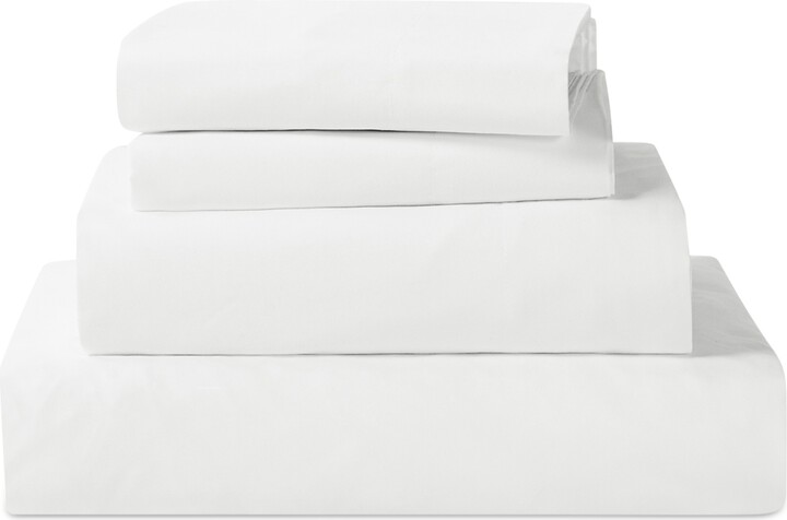 Sunham Microfiber Easy Care Solid 4-Pc. Sheet Set, King
