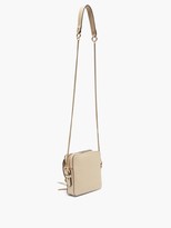 Thumbnail for your product : See by Chloe Joan Square Mini Leather Cross-body Bag - Beige