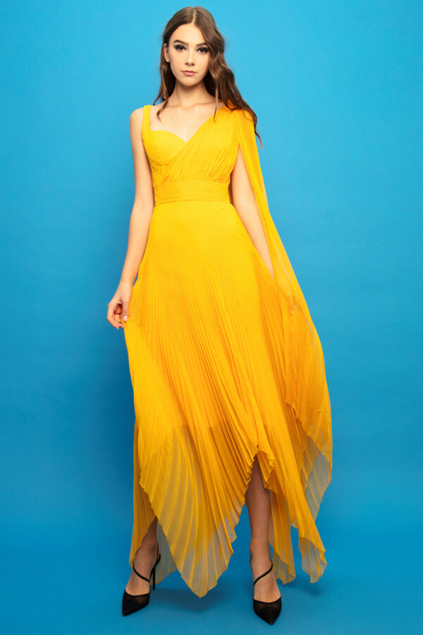 Gemy Maalouf High-Low Asymmetrical Dress ShopStyle