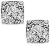 Thumbnail for your product : Kate Spade Silver-Tone Metallic Glitter Stone Stud Earrings