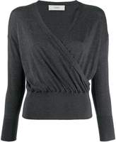 Thumbnail for your product : Pringle long-sleeve wrap top