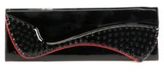 Thumbnail for your product : Christian Louboutin Pigalle Spiked Patent Leather Clutch