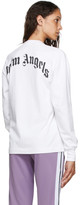 Thumbnail for your product : Palm Angels White Croco Long Sleeve T-Shirt