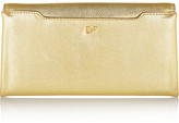 Thumbnail for your product : Diane von Furstenberg Lizard-effect leather clutch