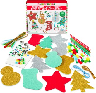 Kid Made Modern Diy Christmas Craft Party Ornament Kit