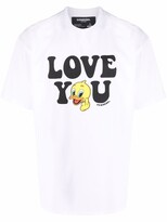 Thumbnail for your product : Dom Rebel graphic-print cotton T-shirt