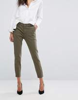 Thumbnail for your product : DL1961 Jessica Alba X Dl Tapered Trouser With Flap Pocket Detail