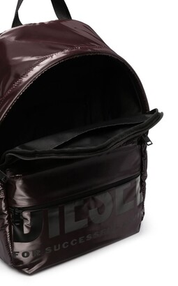 Diesel F-Bold logo-print backpack