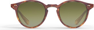 Mr. Leight Marmont Ii S Cacao Tortoise-antique Gold Sunglasses