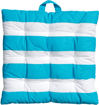H&M Striped Seat Cushion - Turquoise