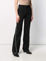Thumbnail for your product : Petar Petrov Helix flared trousers