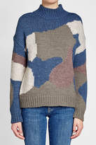 Thumbnail for your product : MiH Jeans Camo Turtleneck Pullover with Wool and Alpaca