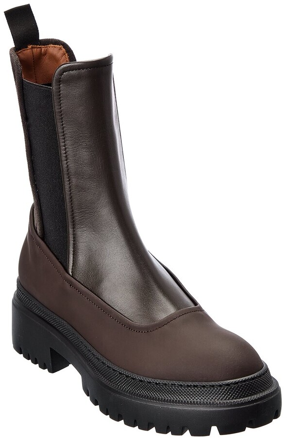 Autre Chose L'autre Chose Leather & Suede Chelsea Boot - ShopStyle