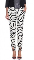Thumbnail for your product : Tibi Zebra Maze Slim Pant