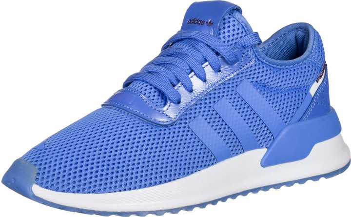 blue adidas trainers womens
